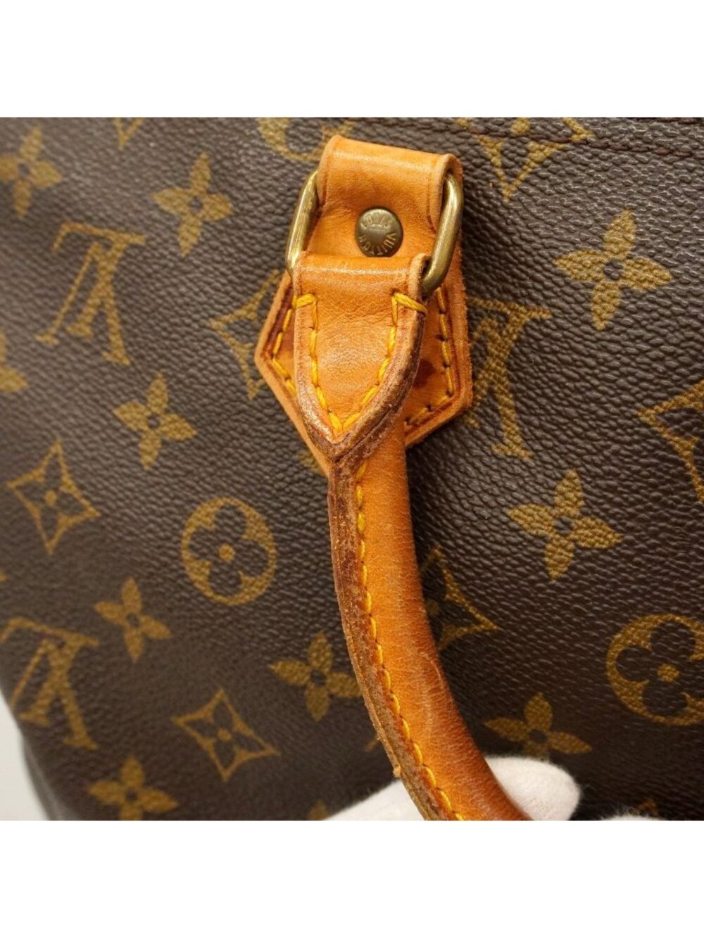 Louis Vuitton Handbag Monogram Speedy 35 Brown - Picture 9 of 10